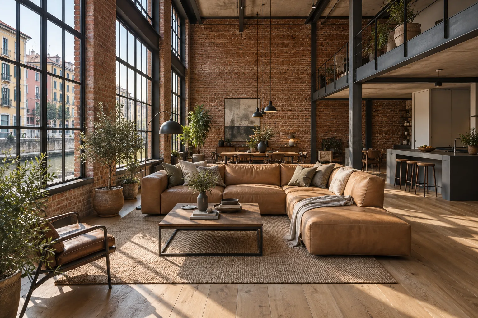 Un loft dal carattere autentico ai Navigli a Milano