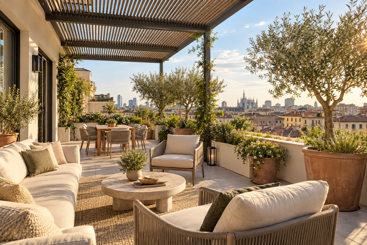 Un giardino sospeso a Porta Romana a Milano